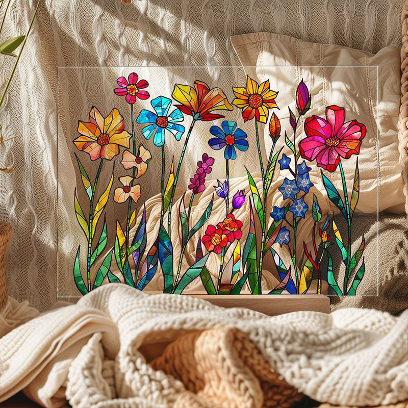 BowLift | Painted Colorful Flower Pattern Decor
