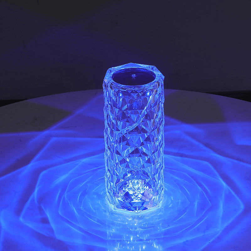 BowLift | Rose Rays Crystal Diamond Table Lamp