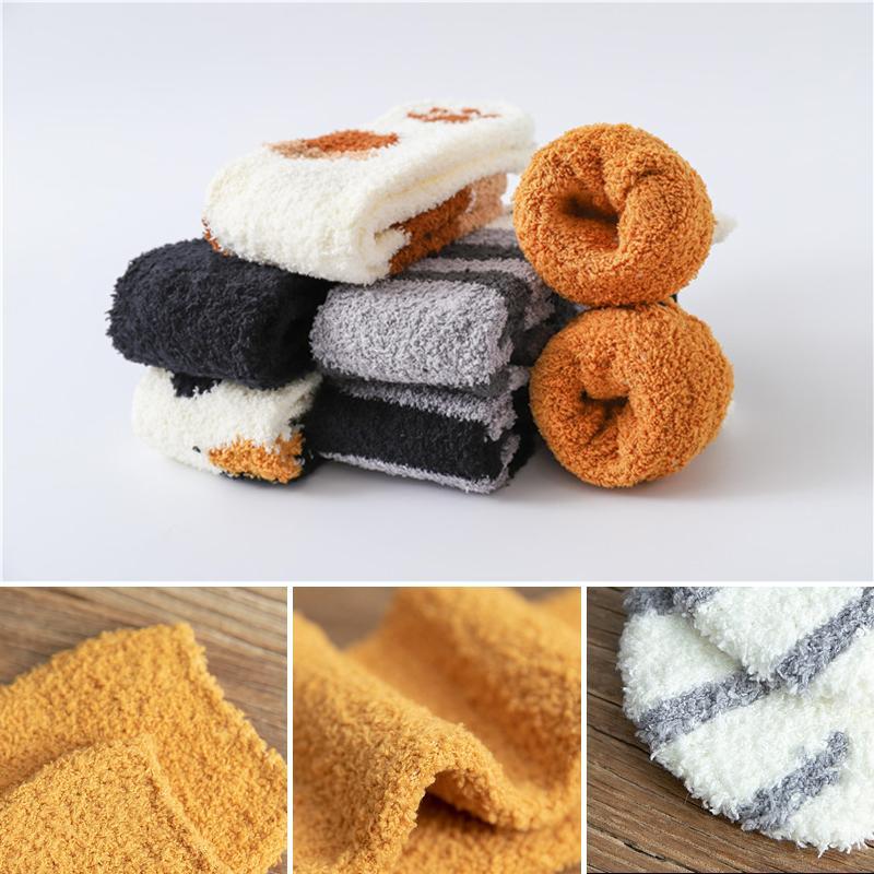 BowLift | Thick Warm Sweet Cat Paw Floor Socks
