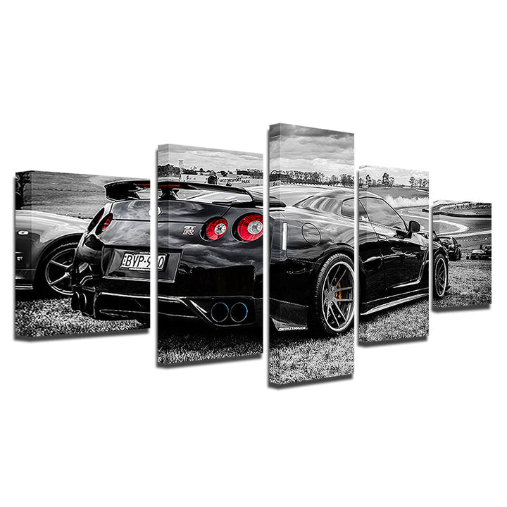 Luxury Car 5 Piece - Canvas Wall Art Painting | Bowlift