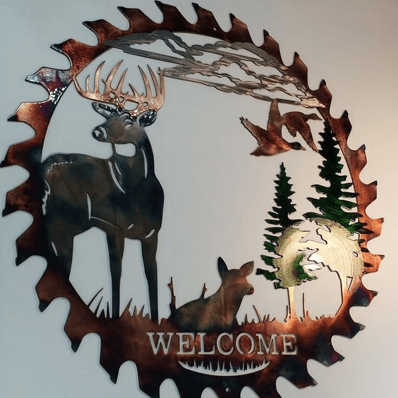 Metal wall art, laser-cut | Bowlift