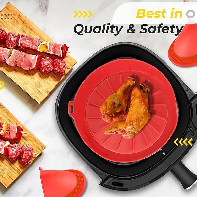 BowLift | Hot Air Fryer Tray Easy to Clean Non-Stick Bakeware
