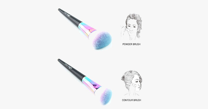 BowLift | Black Mermaid Rainbow Feather Set