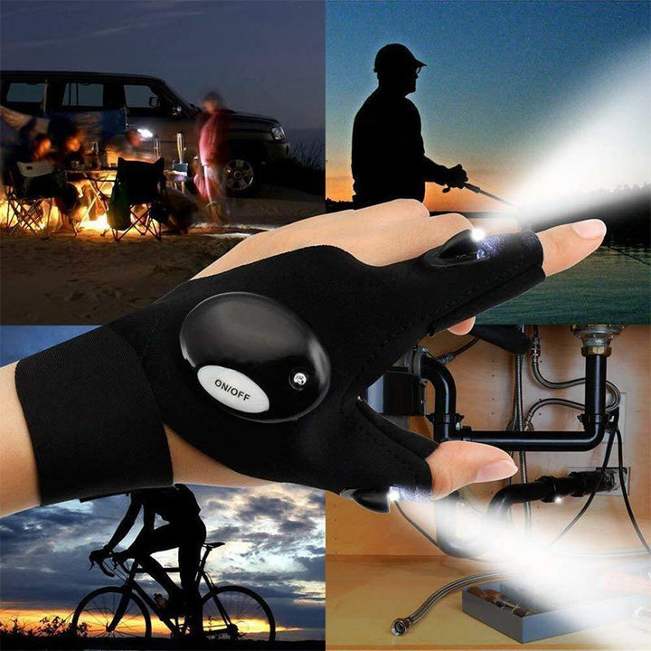 BowLift | LED gloves with waterproof lighting