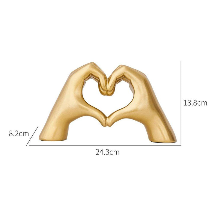 Love Hands - Aesthetic Heart Hands Room Decor | Bowlift