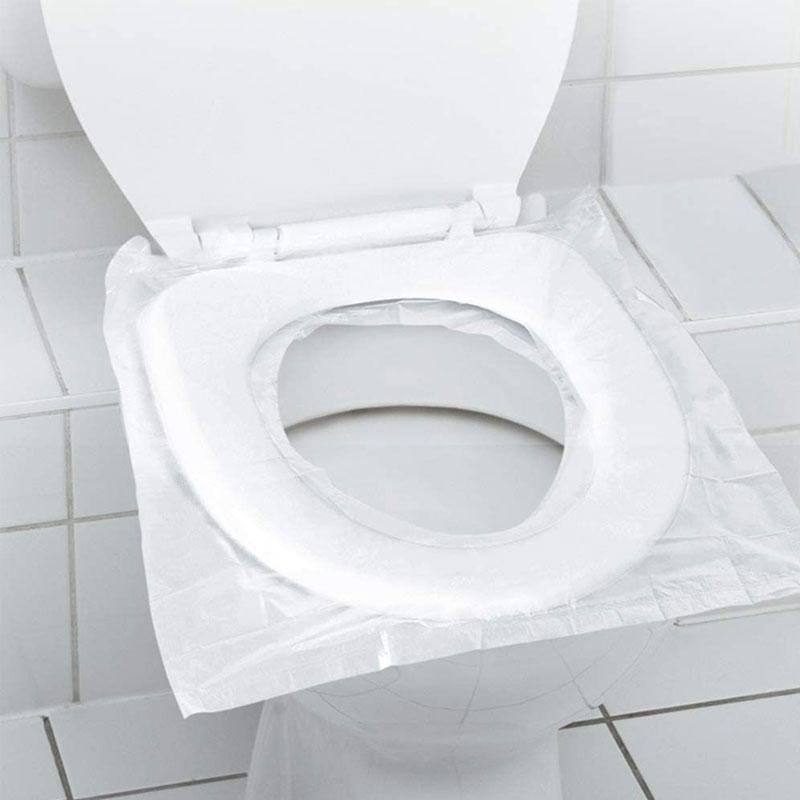 50 PCS Transparent Disposable Toilet Pads | Bowlift