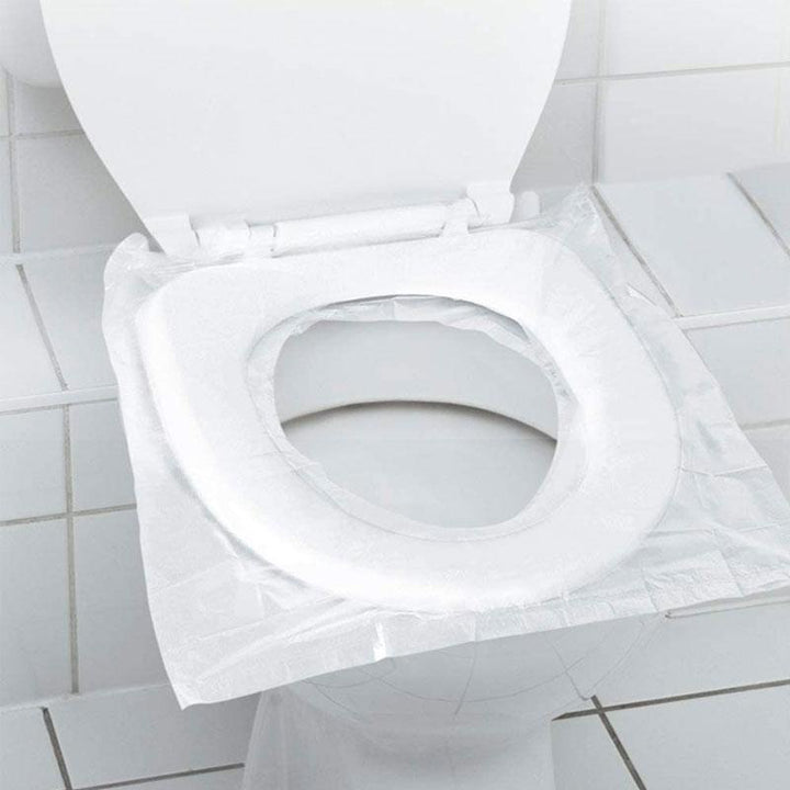 50 PCS Transparent Disposable Toilet Pads | Bowlift