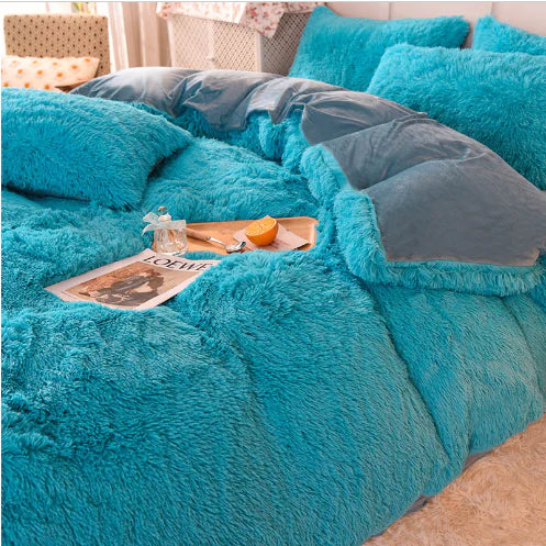 BowLift | FluffCandy - Luxury Long-Haired Duvet Cover for Winter Warmth
