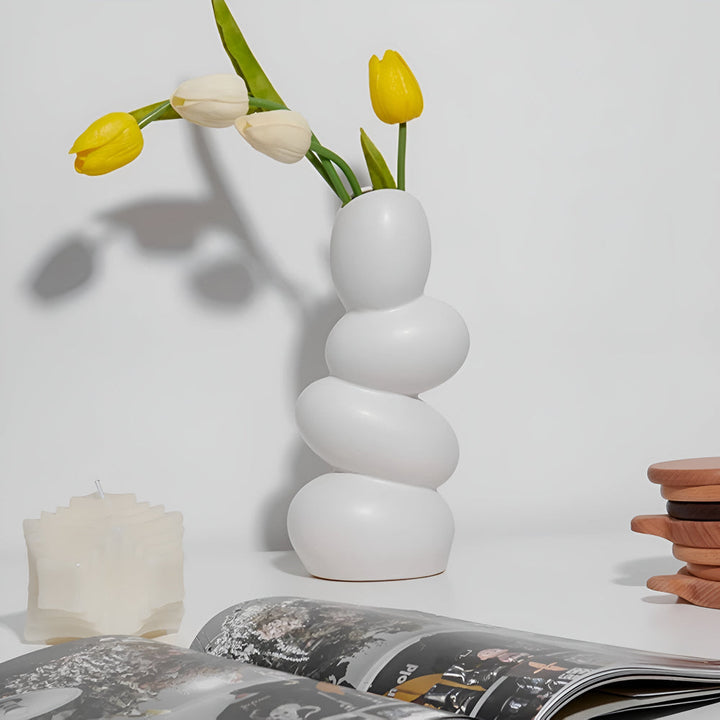 BowLift | STRATA Sculptural Ceramic Vase