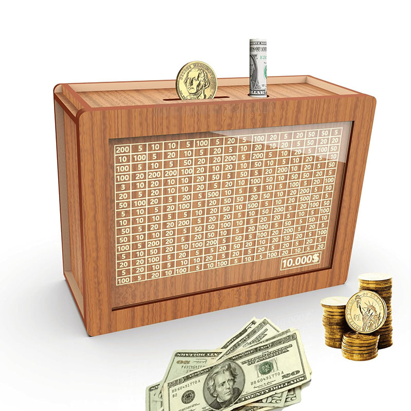 BowLift | Wooden change piggy bank