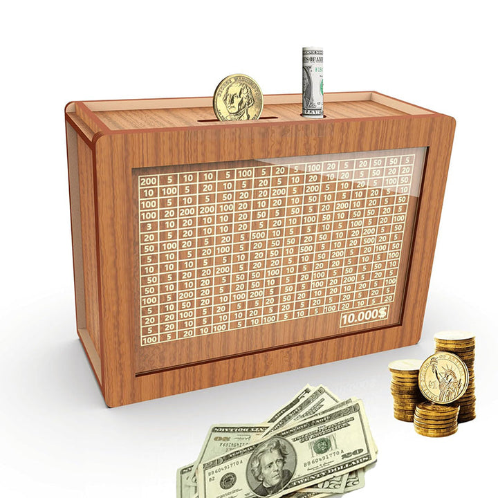BowLift | Wooden change piggy bank