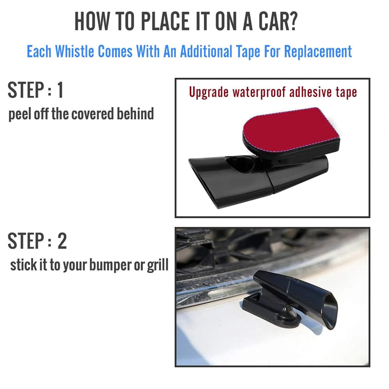 BowLift | Ultrasonic deer warning signal whistle device for car
