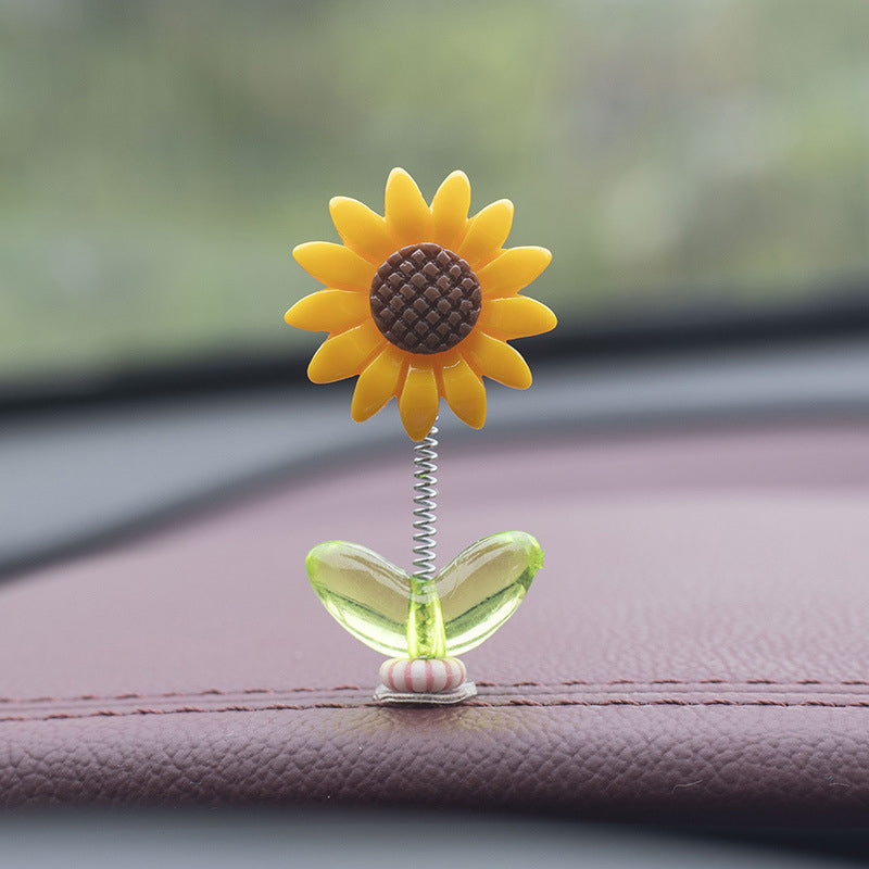 BowLift | Cute Sunflower Car Ornament