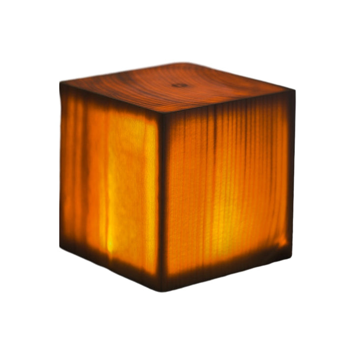 Stylish LED Table Lamp - WoodGlow | Bowlift