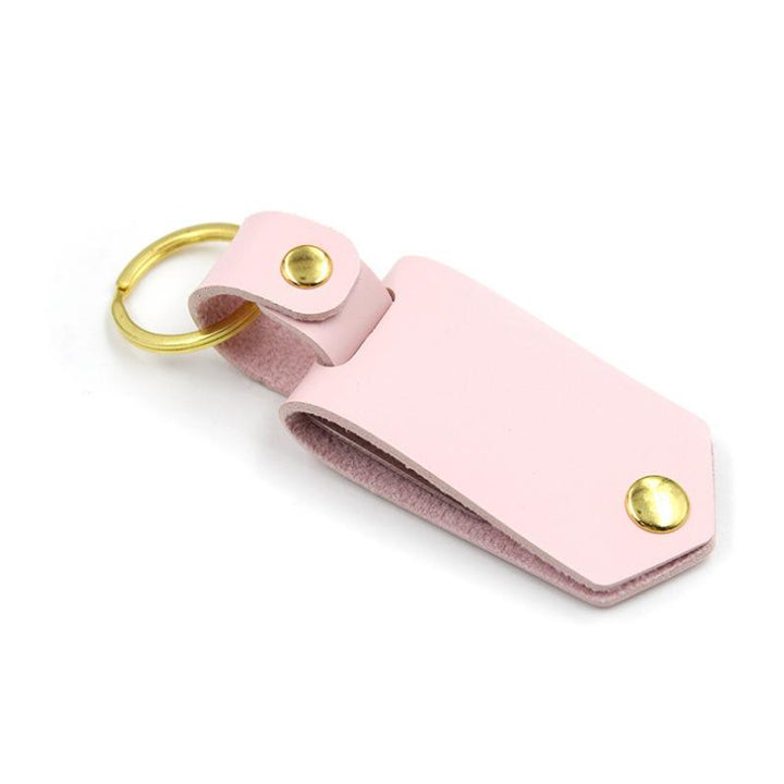 BowLift | Leather keychain with family photo