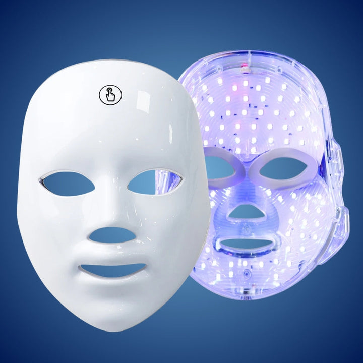 GlowSkin Pro LED Light Therapy Mask | Stimulates Collagen - Reduces Wrinkles - Improves Skin Texture - Soothes Redness Bowlift