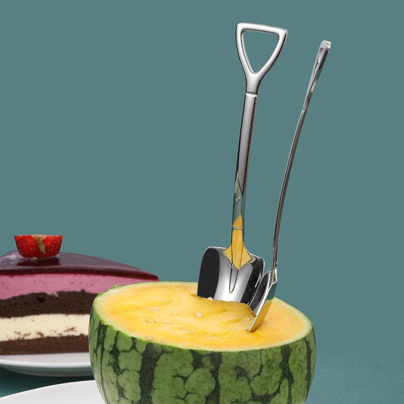 Creative Dessert Ice Cream 304 Stainless Steel Spade Spoon | Bowlift
