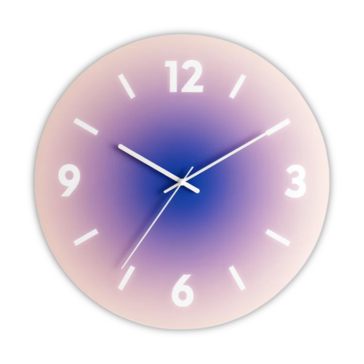 BowLift | Decorative Glass Clock for Modern Interiors