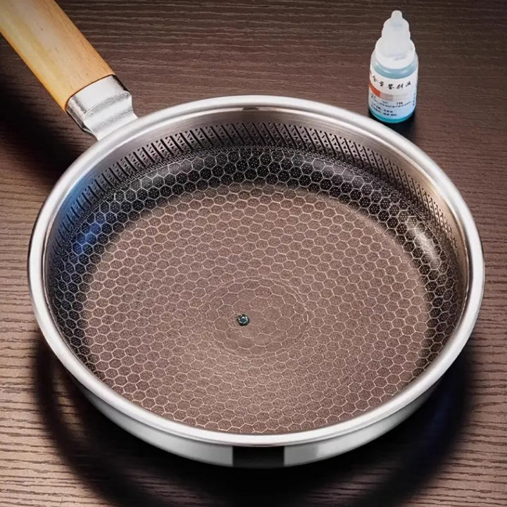 BowLift | Nature Grip Stainless Steel Pan