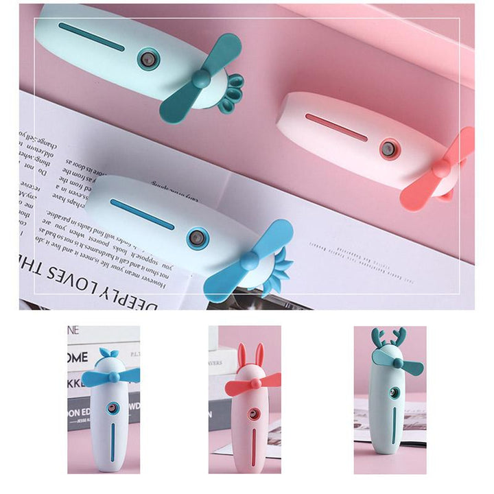 Mini Cartoon Portable Fan | Bowlift