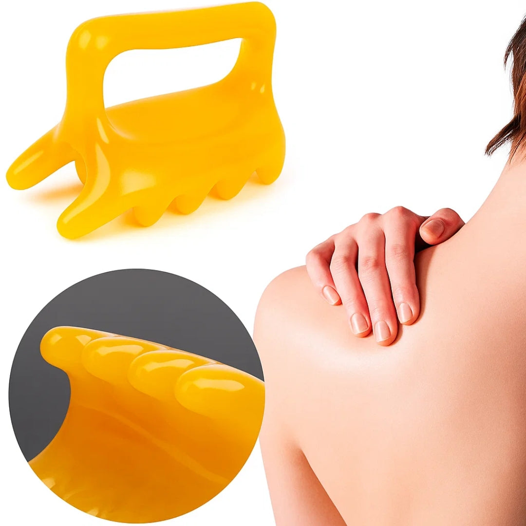 Knot Relief – Smooth-Edge Handheld Design – Back & Shoulder Recovery – Relax Muscles & Boost Circulation Bowlift