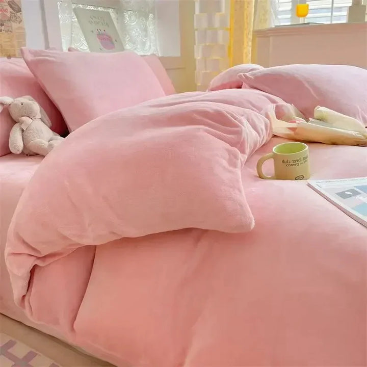 BowLift | Verdict Flannel Fleece Duvet Cover - CozyCover