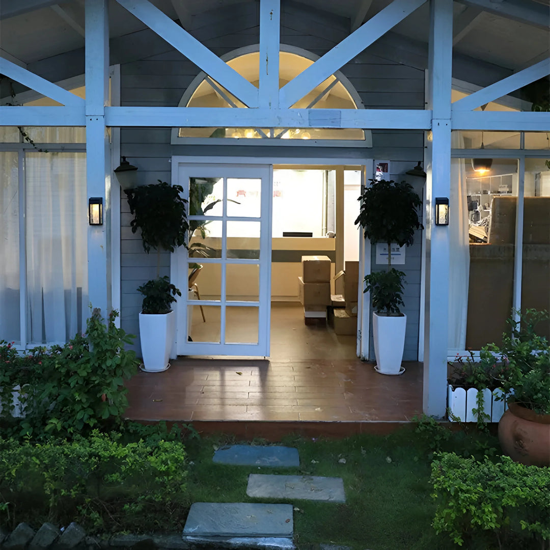 SolarGlow – Outdoor Waterproof Solar Wall Light