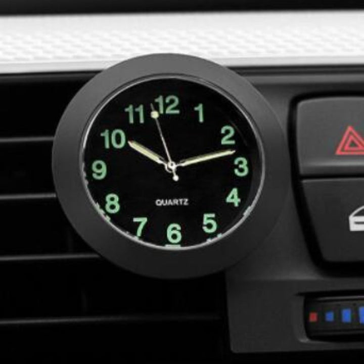 AutoTime Mini Analog Watch – Self-Adhesive and Stylish Design for Car Interior Bowlift