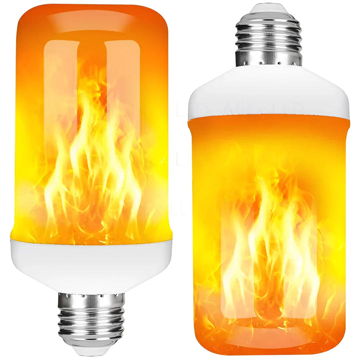 BowLift | Flame effect lamp – 9W LED lamp with realistic flame light