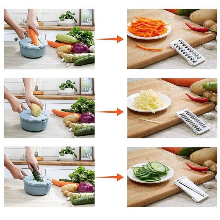 BowLift | 12-IN-1 multifunctional tool for cutting vegetables
