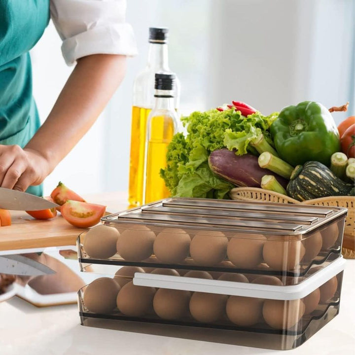 BowLift | Stylish and practical egg container with an intelligent stacking design