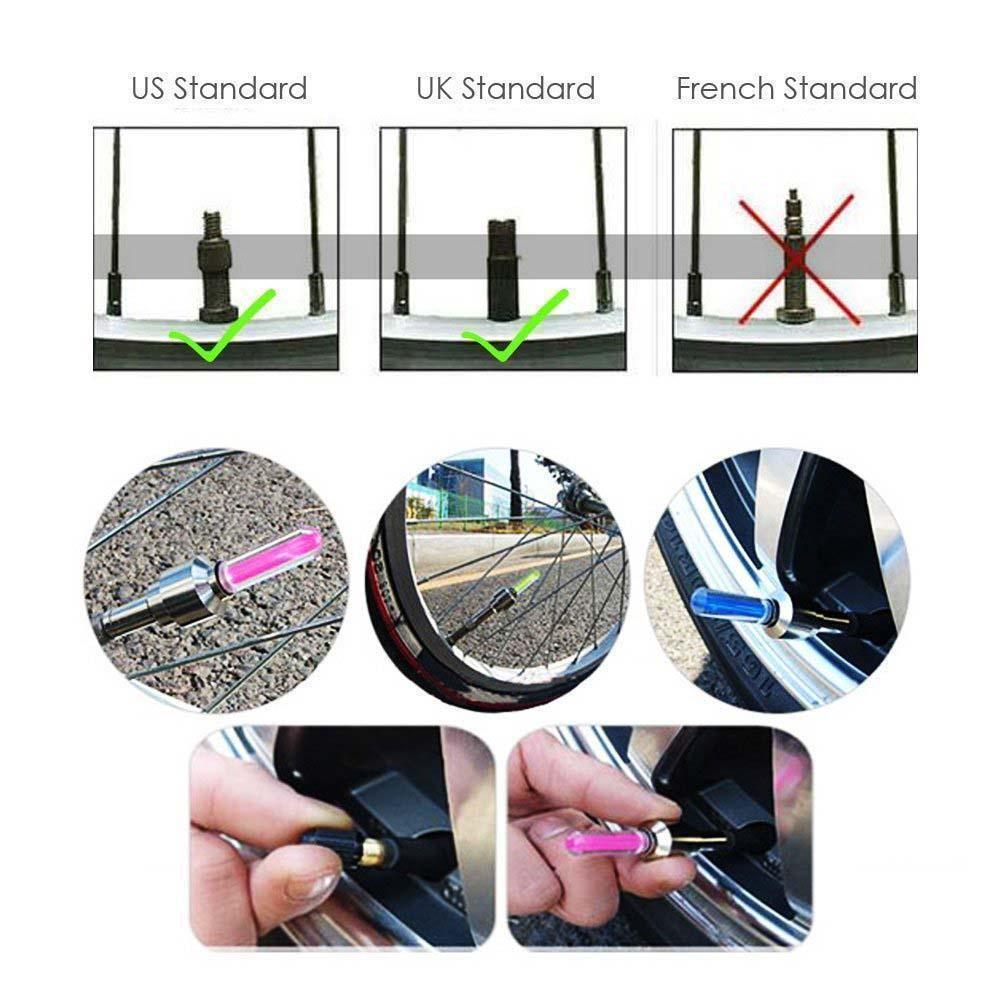Premium LED Valve Caps for Wheels (2 pcs) | Bowlift