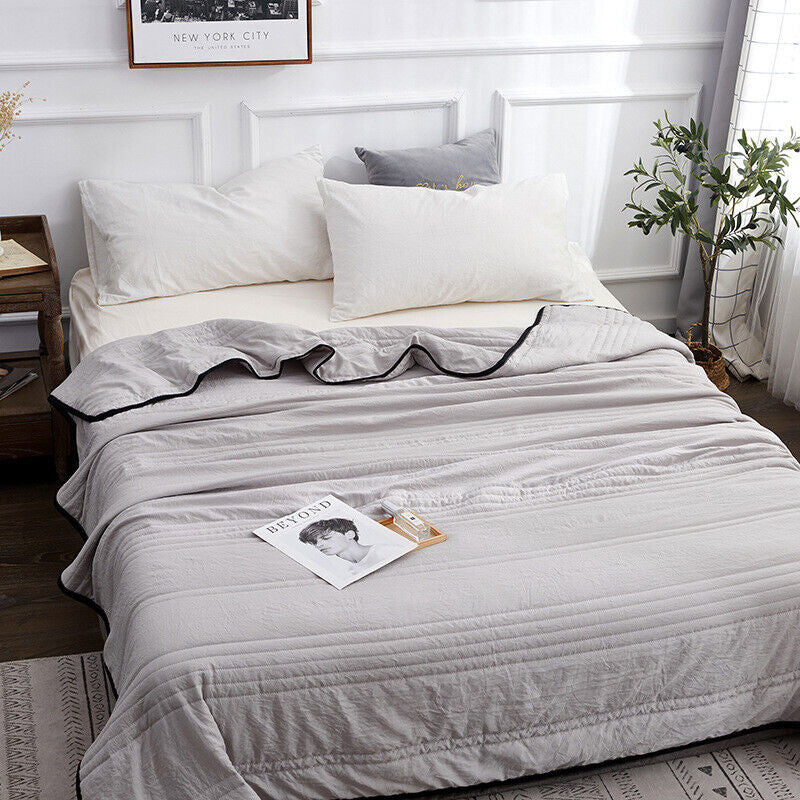 Lightweight Summer Cool Comforter Ultra Cozy Soft Blanket | Bowlift