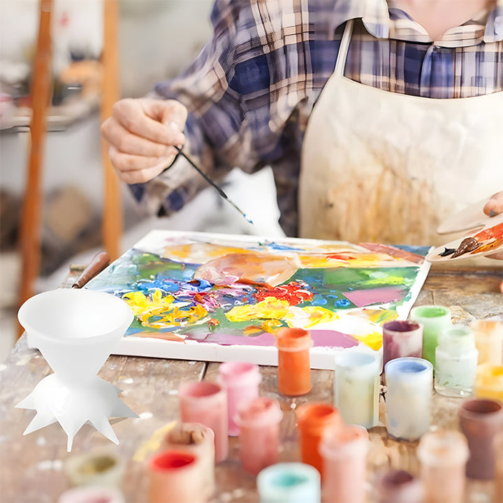BowLift | Pouring Colors Flower Split Art Cup
