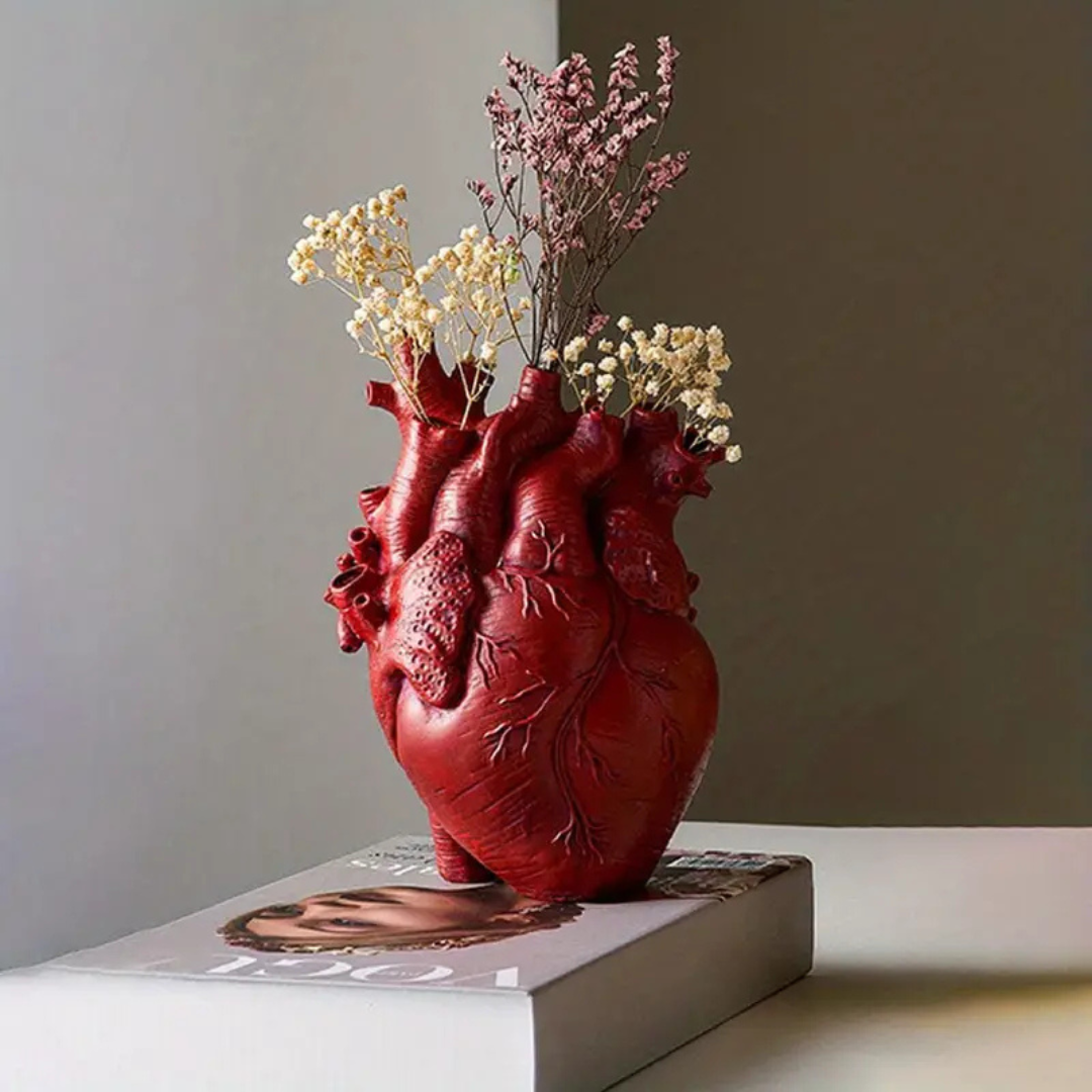BowLift | HeartVase Flower Vase - Unique Heart Vase