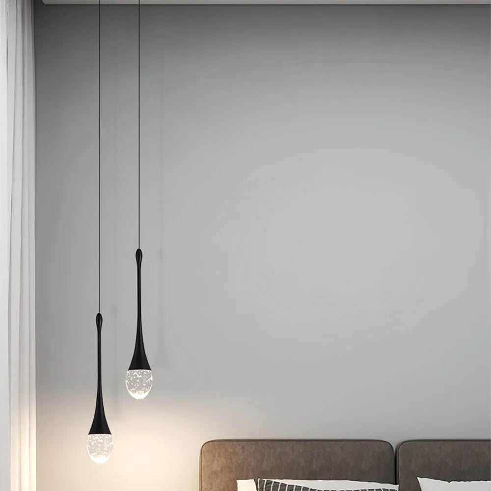 BowLift | Glass Pendant Lamp with Warm Light Glow - Vetra