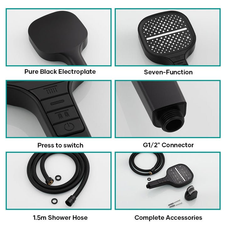 7 levels Shower Head | Bowlift