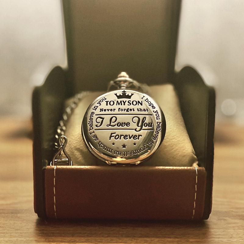 BowLift | To my son quartz pocket watch