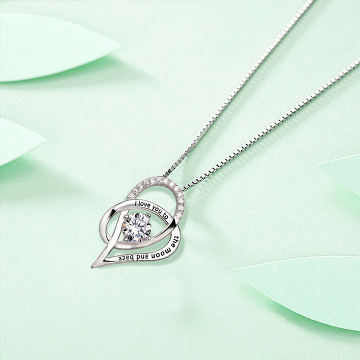 BowLift | Letter Heart Necklaces for Mom