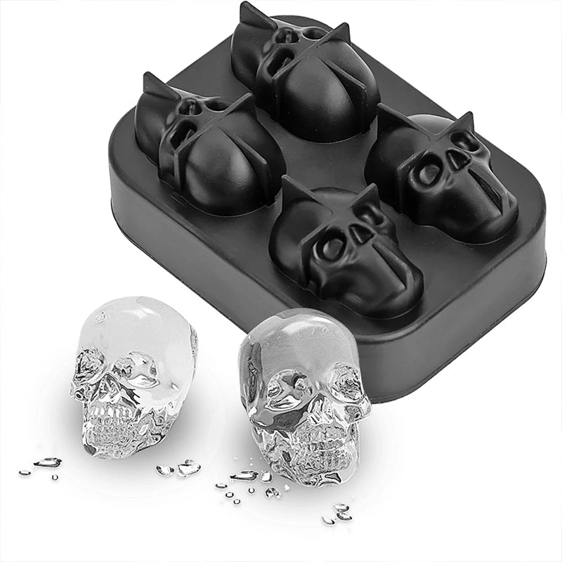 BowLift | 3D Creative Skull Ice Tray Mold