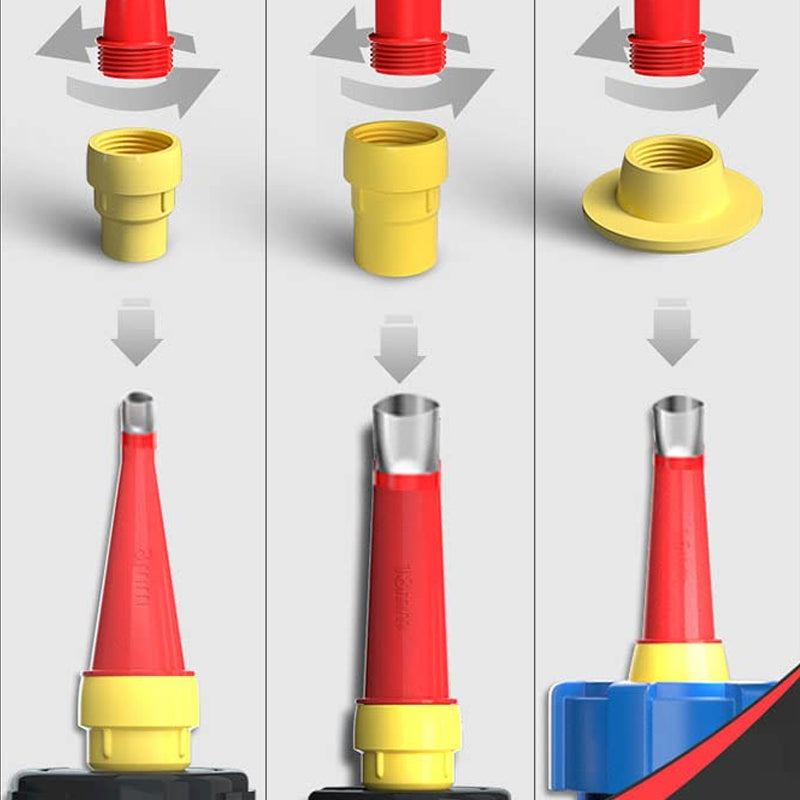 BowLift | Universal Integrated Rubber Nozzle Tool Set (14 Pieces)