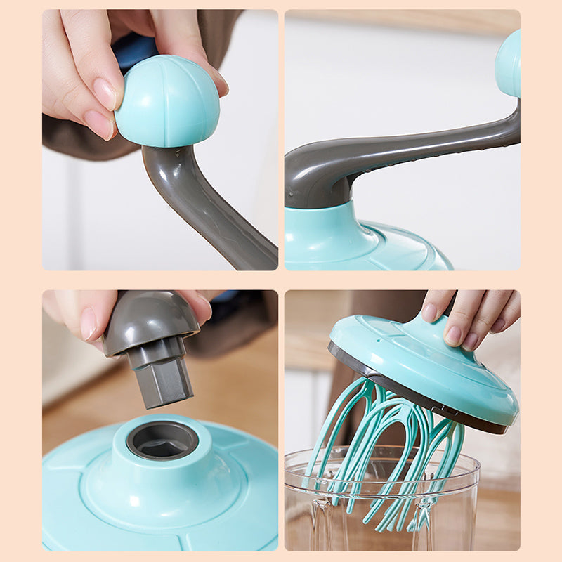 BowLift | HandyWhisk - Cream and Egg White Whisk with Hand Crank