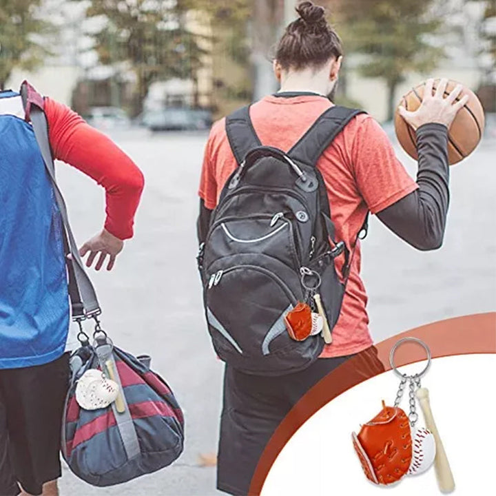 Creative Baseball Keychain Bowlift
