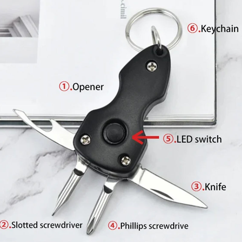 BowLift | Multifunctional Folding Keychain