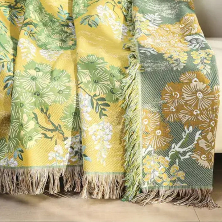 BowLift | Lush Mulberry Trees Cotton Blanket
