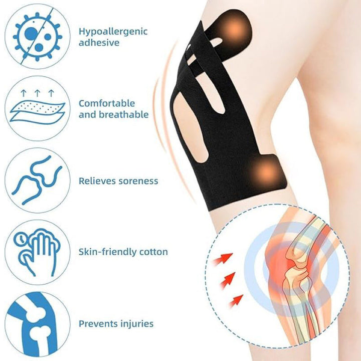 BowLift | Knee meniscus protection belt (4 pieces)