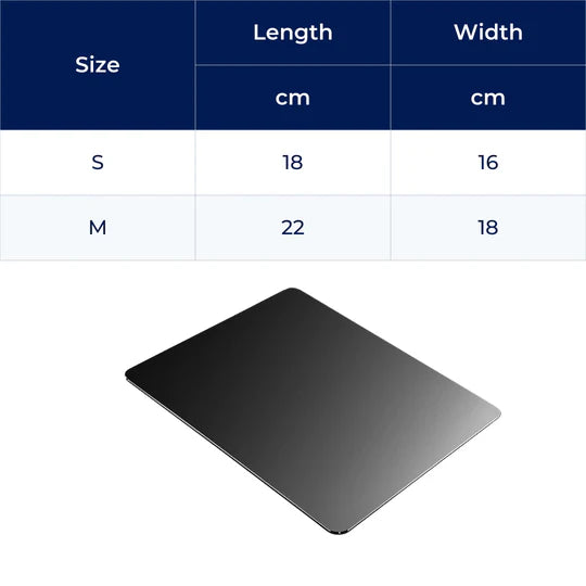 Precision Glide – Rigid Aluminium – Non-Slip Stability – Durable Easy-Clean Surface – Work & Gaming Use Bowlift