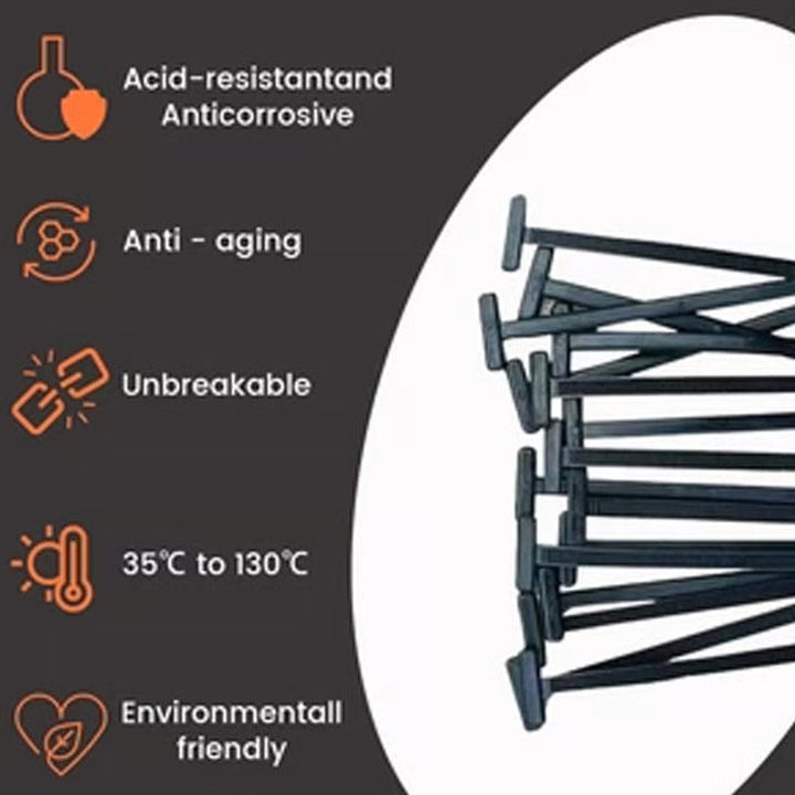 BowLift | Universal nylon cable tie buckle for automobiles