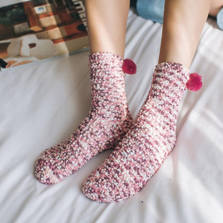 BowLift | Pom Pom Cupcake Socks