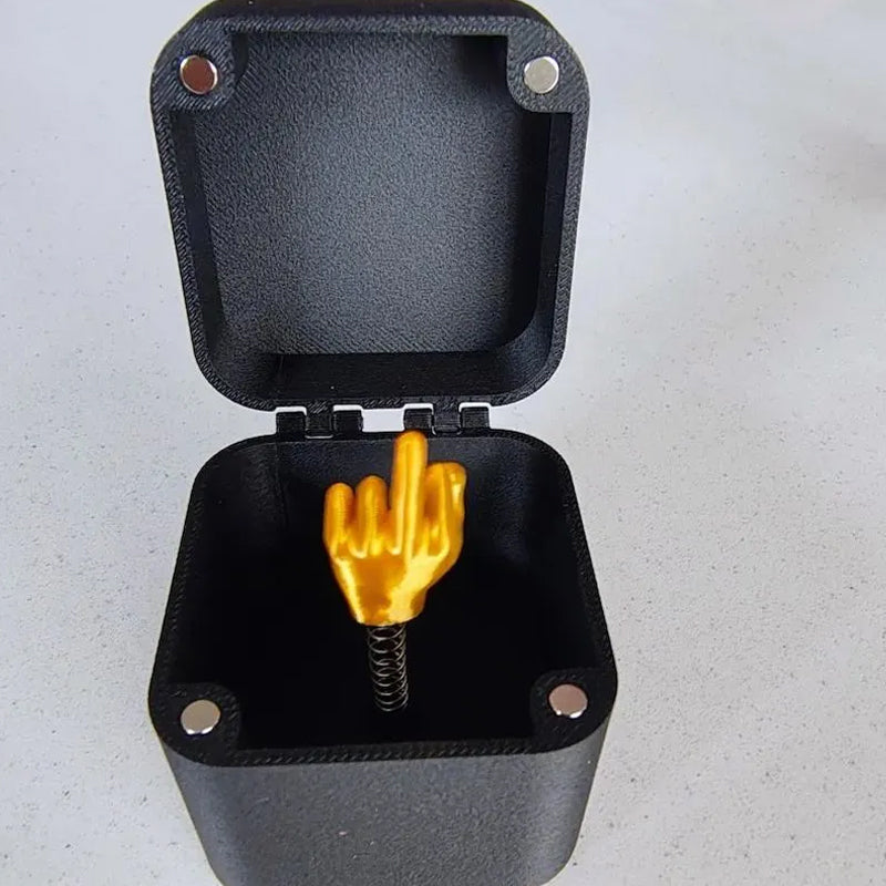 BowLift | Middle finger in a box